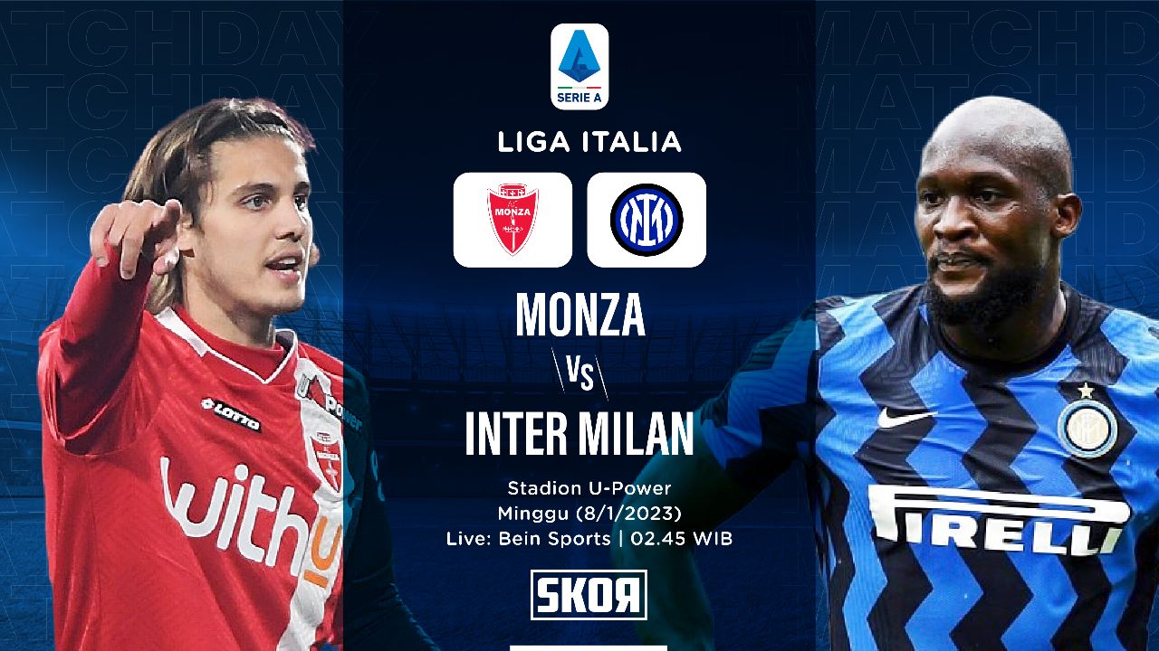 Hasil Monza vs Inter Milan: Denzel Dumfries Blunder, Kemenangan Nerazzurri Buyar 