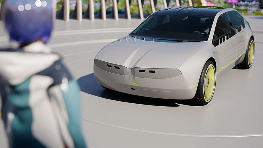BMW i Vision Dee Concept Debut dengan Tampilan Head Up Display Besar dan Futuristik