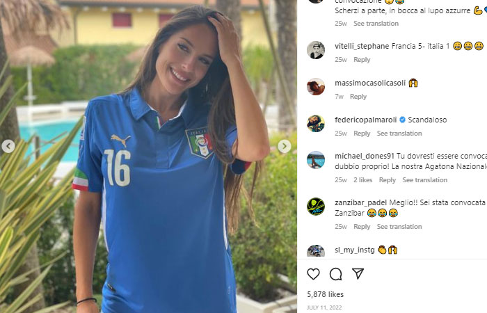 Pesepakbola Tercantik Ini Menemukan Cinta dengan Pemain Italia