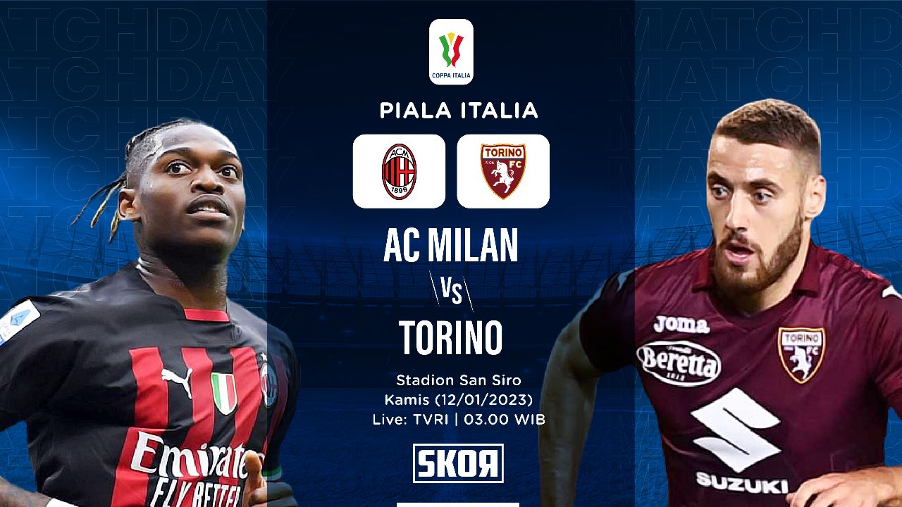 Hasil AC Milan vs Torino: I Rossoneri Takluk 0-1 Meski Unggul Jumlah Pemain