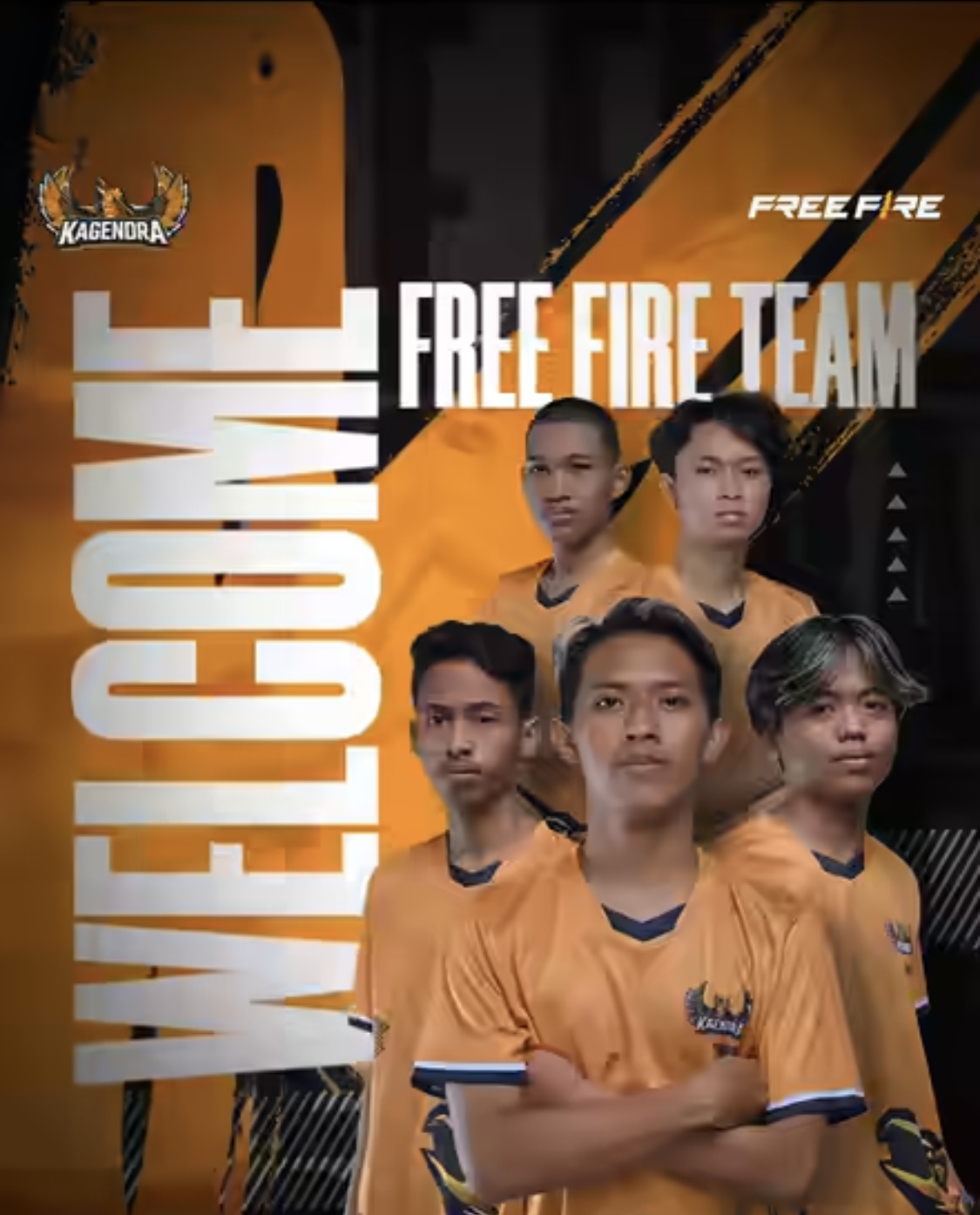 Tak Lagi Gunakan Nama DG Esports, Kagendra Umumkan Tim Free Fire Terbaru