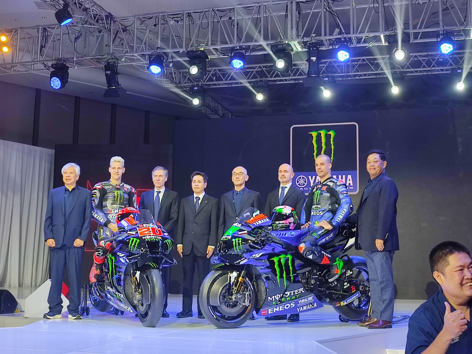 Monster Energy Yamaha Luncurkan Motor 'Kamuflase' untuk MotoGP 2023