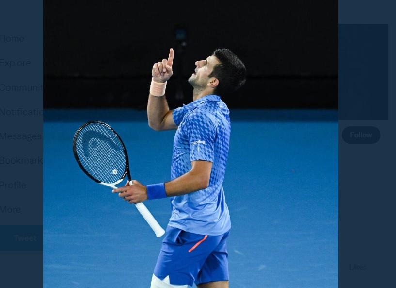 Australian Open 2023: Novak Djokovic Tanpa Hambatan ke Final 