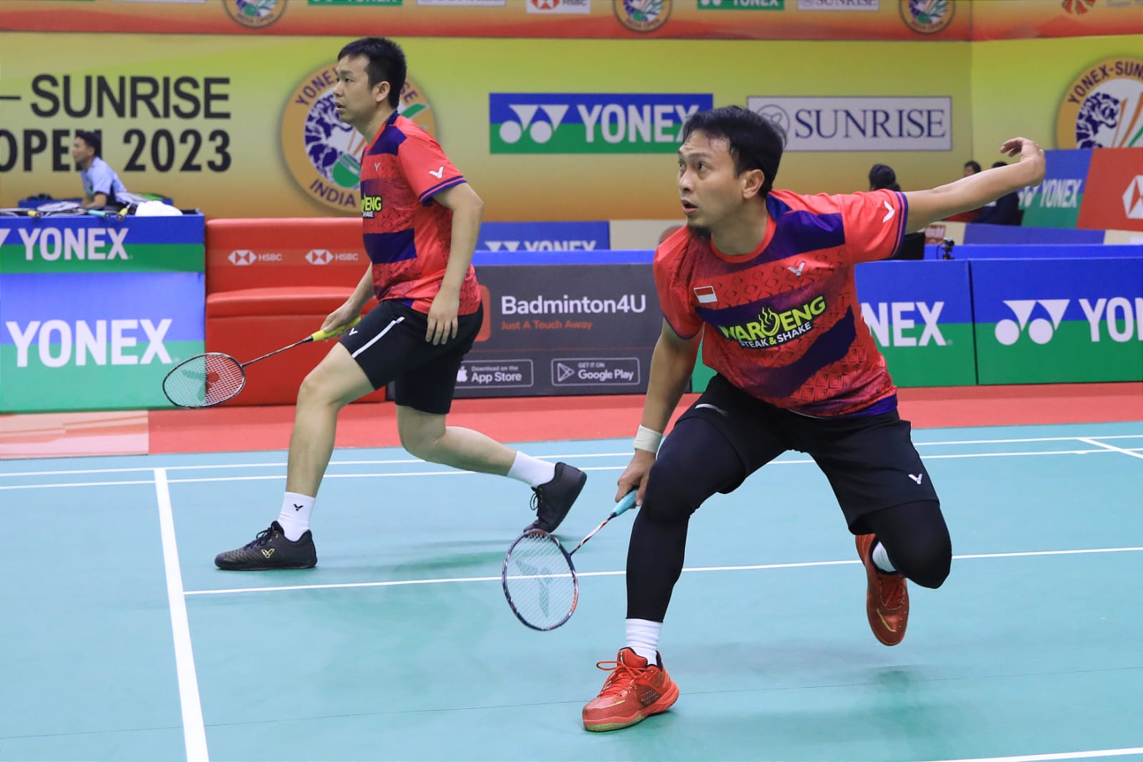 Hasil India Open 2023: Fajar/Rian Melenggang, Ahsan/Hendra Tumbang