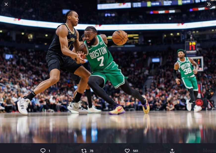 Hasil NBA 2022-2023: Boston Celtics Tetap Perkasa meski Jayson Tatum Absen