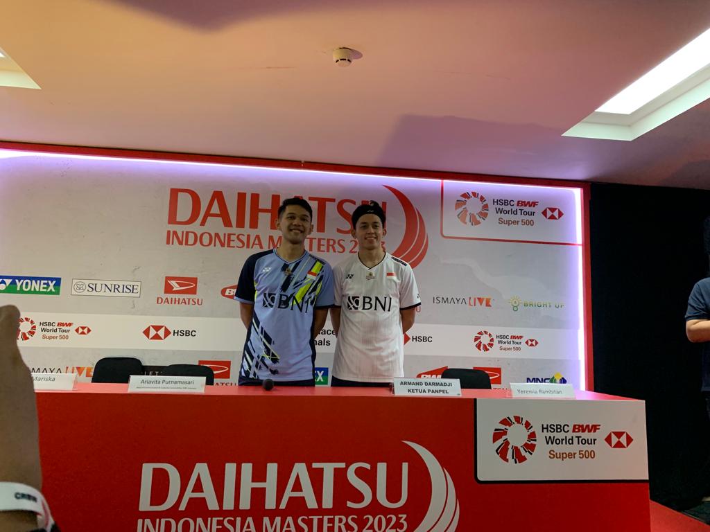 Indonesia Masters 2023: Fajar Alfian Tak Terbebani Jadi Ganda Putra Nomor 1 Dunia