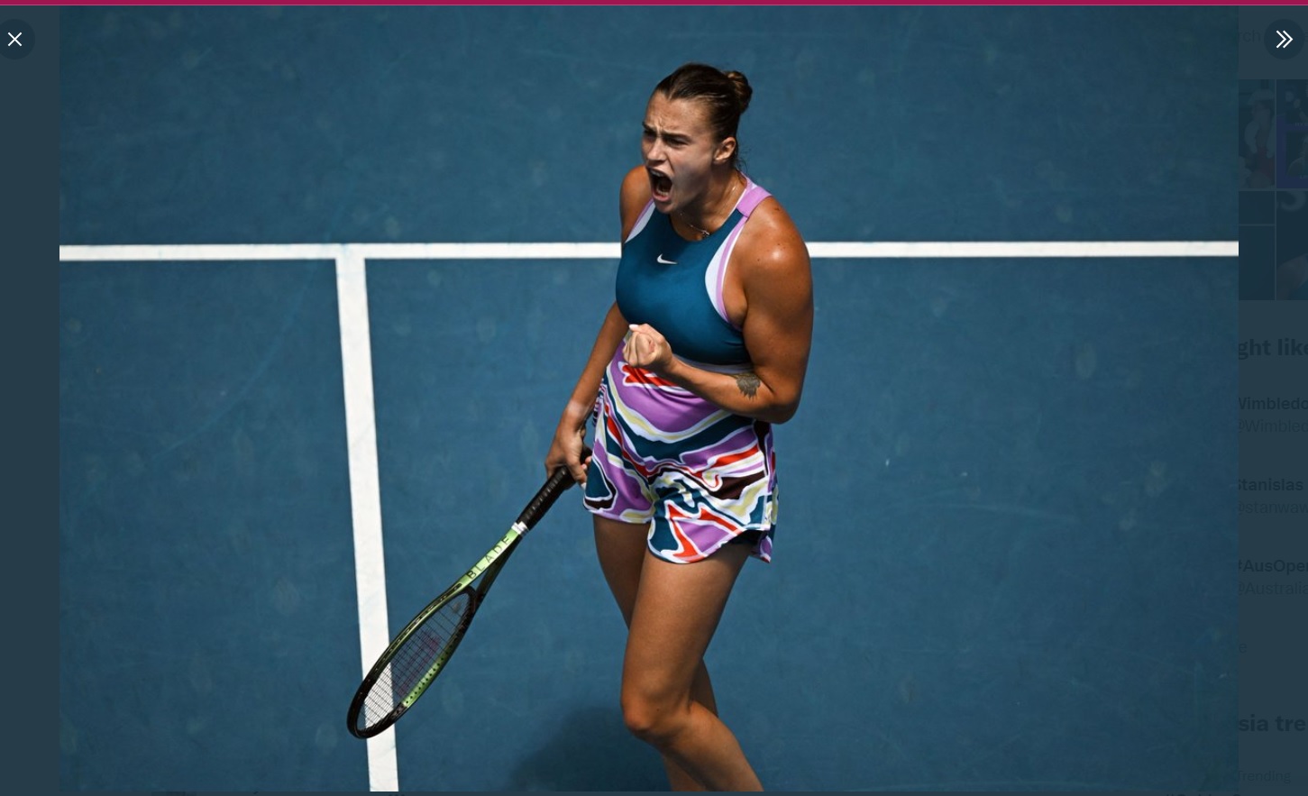 Australian Open 2023: Aryna Sabalenka Melaju Mulus ke Semifinal