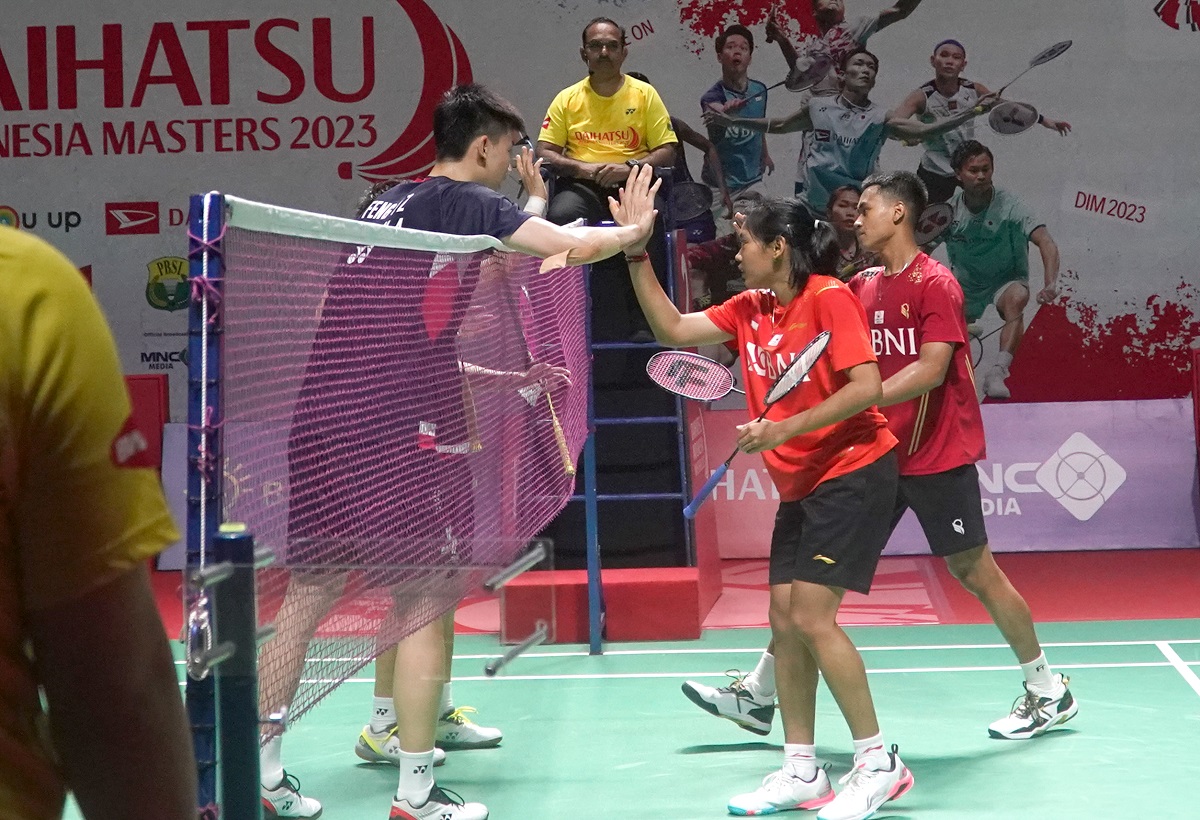Hasil Indonesia Masters 2023: Jafar/Aisyah Tersandung di Perempat Final