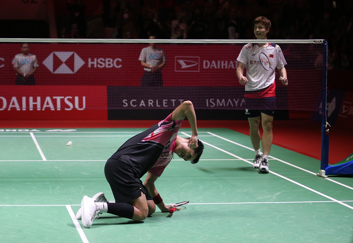 Indonesia Masters 2023: Jonatan Christie Emosional Usai Lolos ke Final Keduanya di Istora