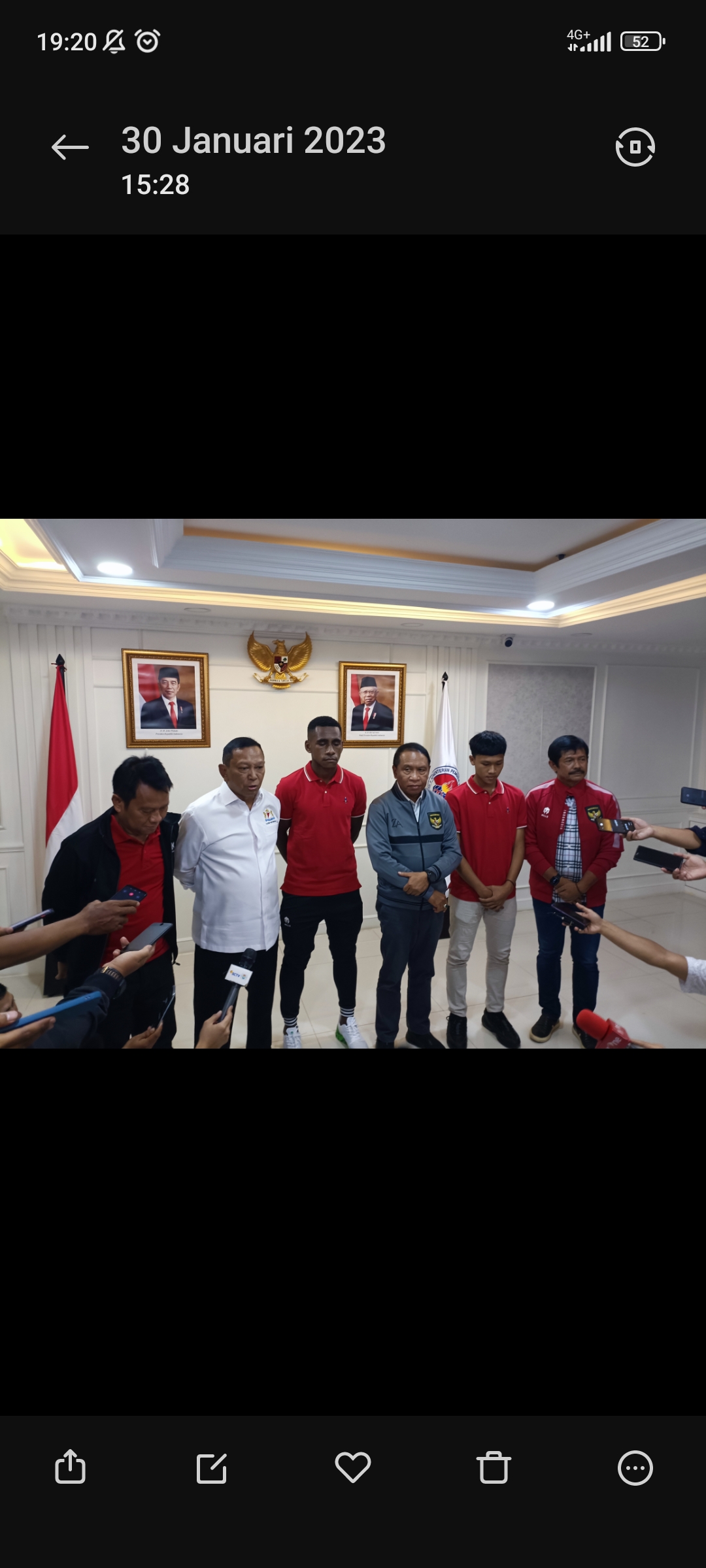 Menpora Nilai Kerja Sama PSSI dan KADIN Bisa Kembangkan Sepak Bola Indonesia