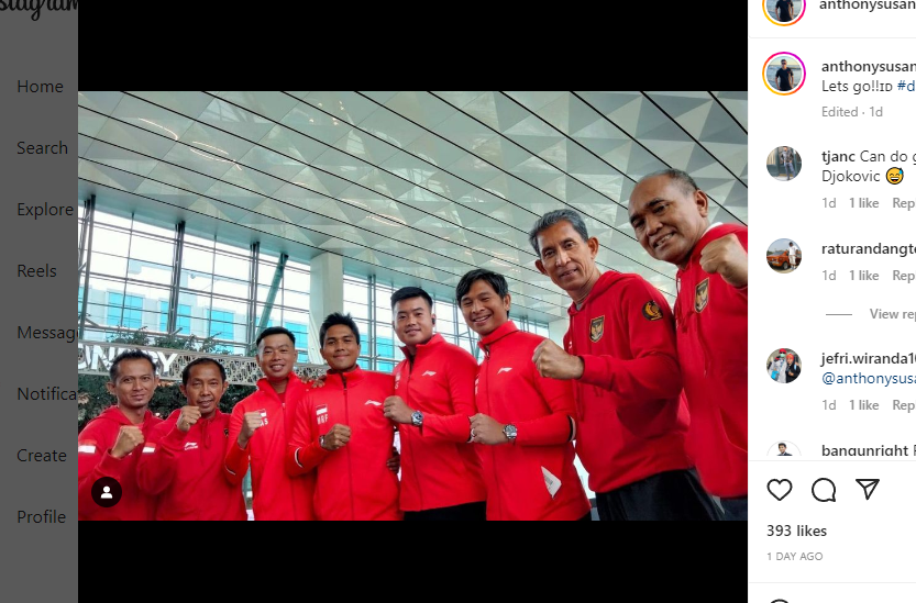 Skuad Indonesia Telah Tiba di Vietnam untuk Davis Cup 2023 