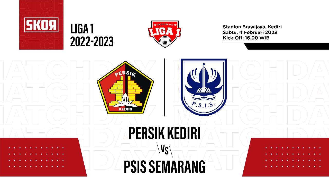 Prediksi dan Link Live Streaming Persik Kediri vs PSIS Semarang di Liga 1 2022-2023