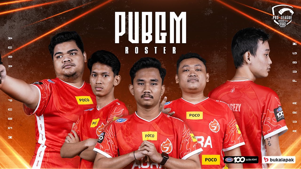 AURA Esports Resmikan Roster untuk Berlaga di PMPL Indonesia 2023 Spring