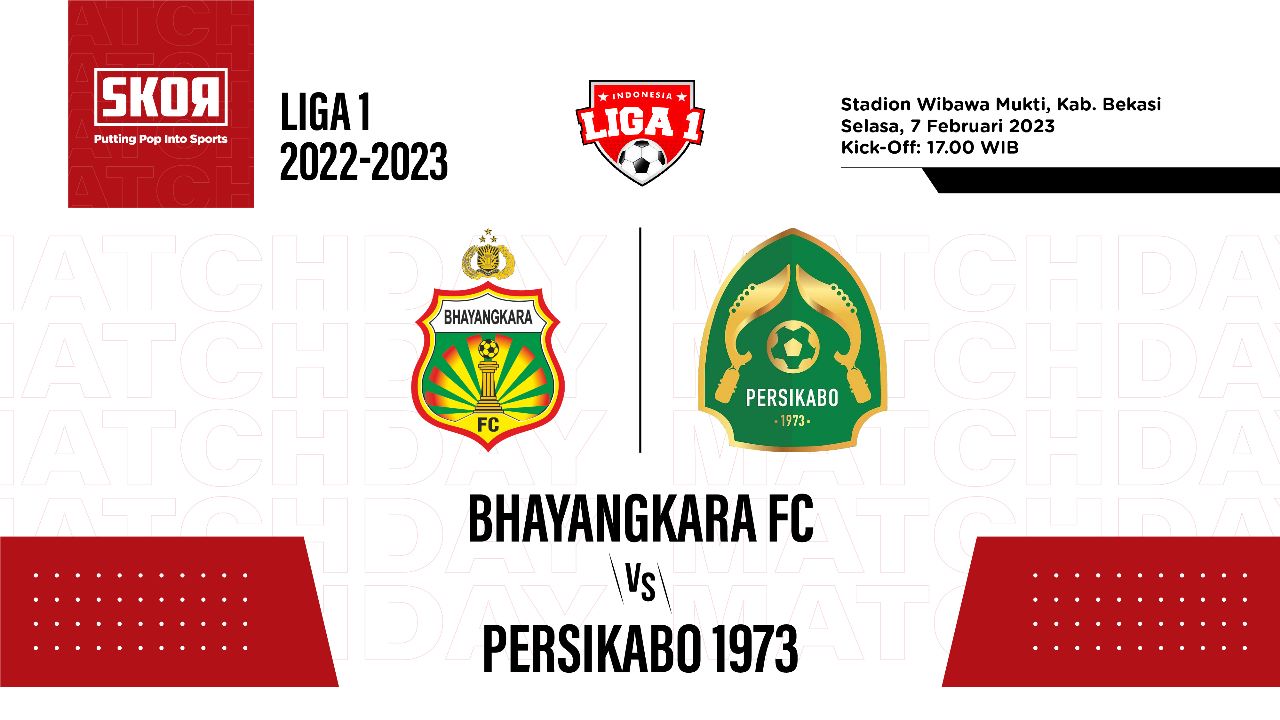 Hasil Bhayangkara FC vs Persikabo: Gol Dua Pemain Asing Baru Bawa The Guardian Menang Comeback