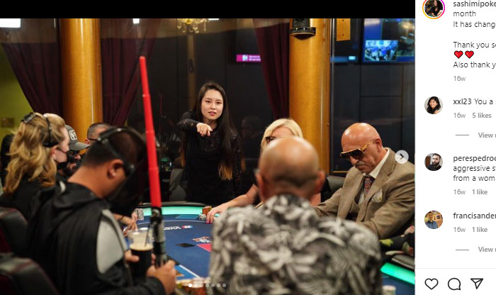 Lelucon Bintang Poker Jepang Sashimi Mendadak Viral
