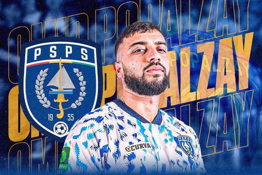 Omid Popalzay, Kapten Inspiratif Pencetak Hat-trick buat PSPS Pekanbaru