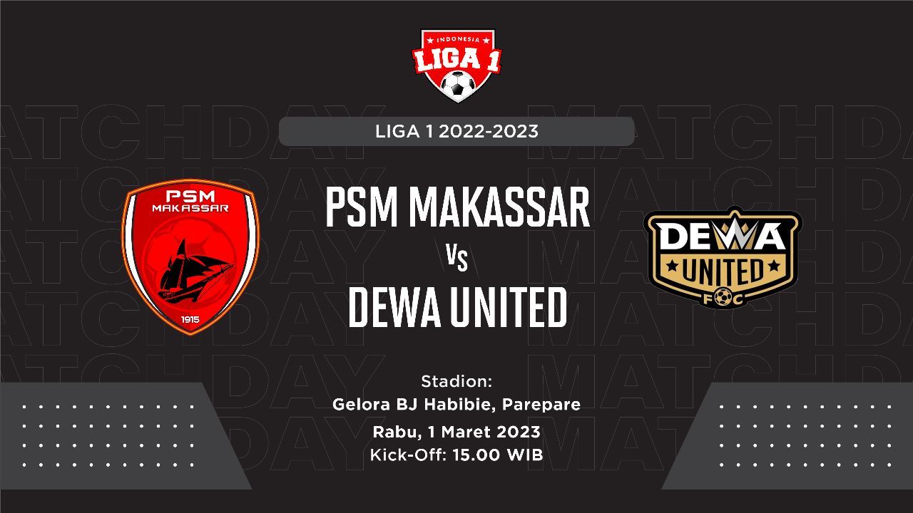 Cover PSM Makassar vs dewa United