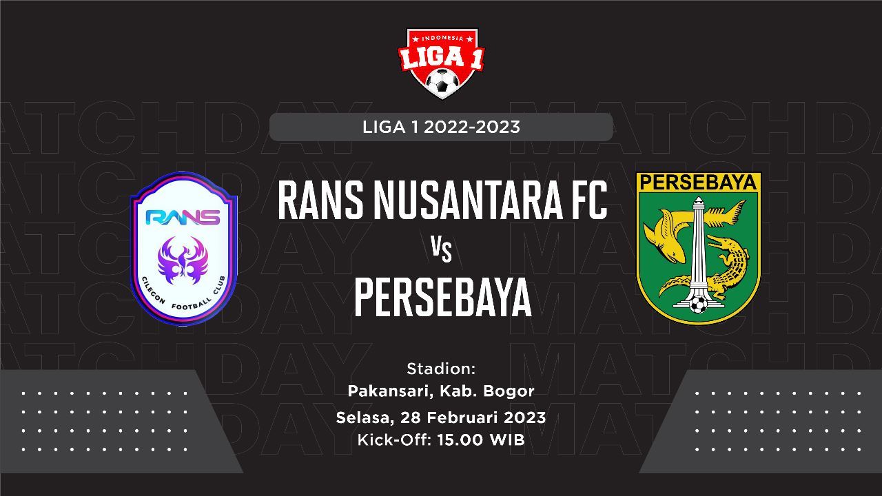 Hasil Rans Nusantara FC vs Persebaya: Unggul Dua Gol Dulu, Bajul Ijo Gagal Menang