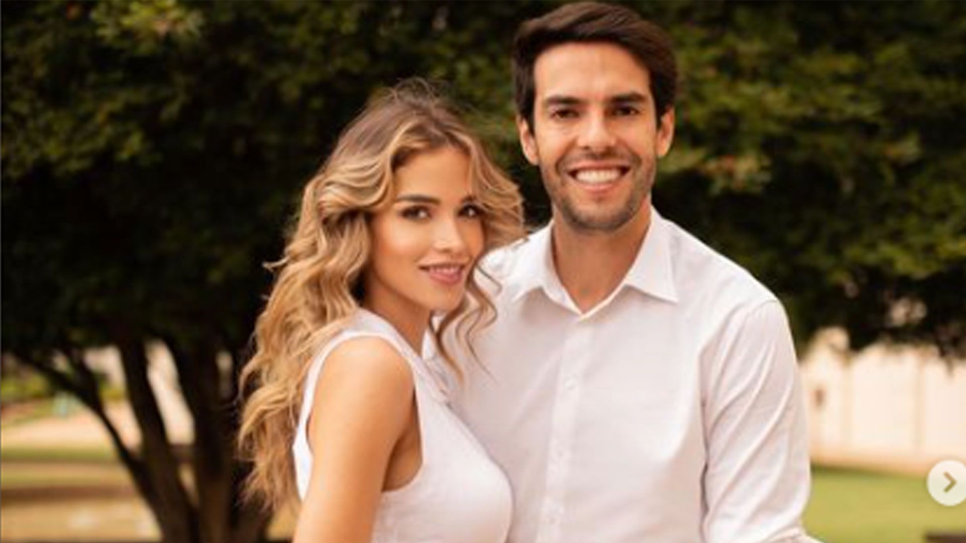 Ricardo Kaka dan istrinya Carolina Batista Leita menyambut bayi baru. foto instagram @kaka