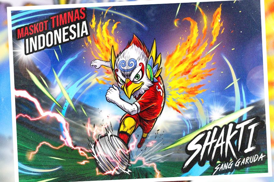 shakti maskot timnas indonesia