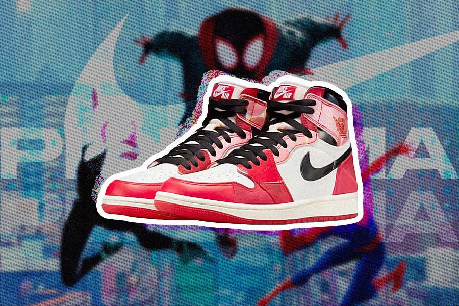 Jordan Brand mempersembahkan sneaker baru untuk memanaskan premiere film Marvel, Spider-Man: Across the Spider-Verse, pada Juni. (Hendy AS/Skor.id) 