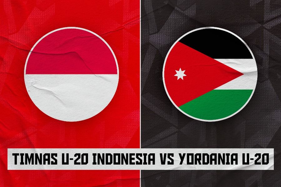 Cover Timnas U-20 Indonesia vs Yordania U-20.