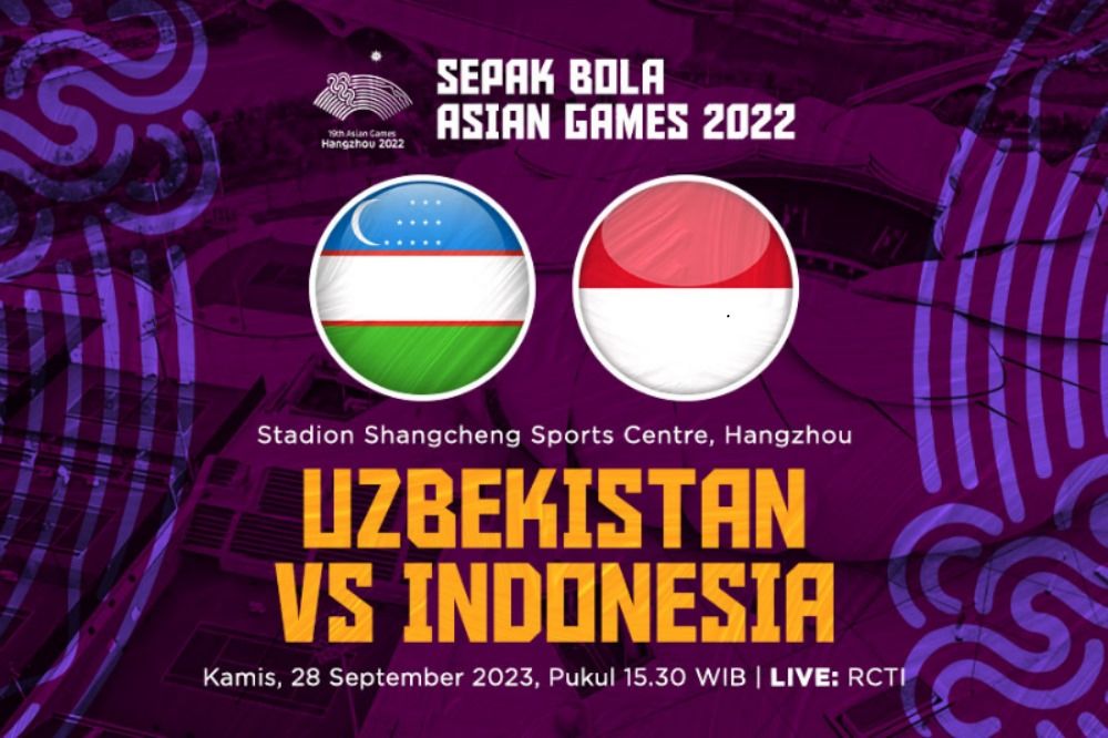 uzbek vs indo - asian games 2022