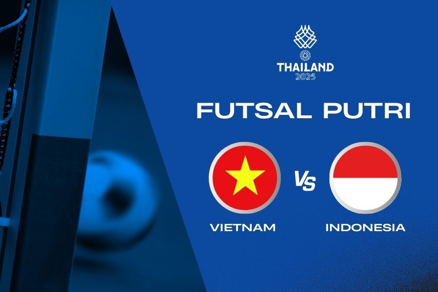 futsal putri vietnam vs indonesia