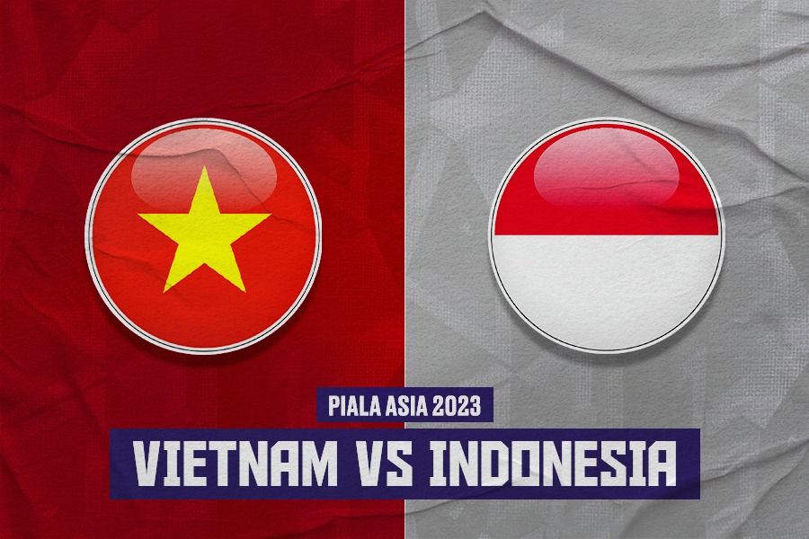 Prediksi dan Link Live Streaming Vietnam vs Indonesia di Piala Asia 2023