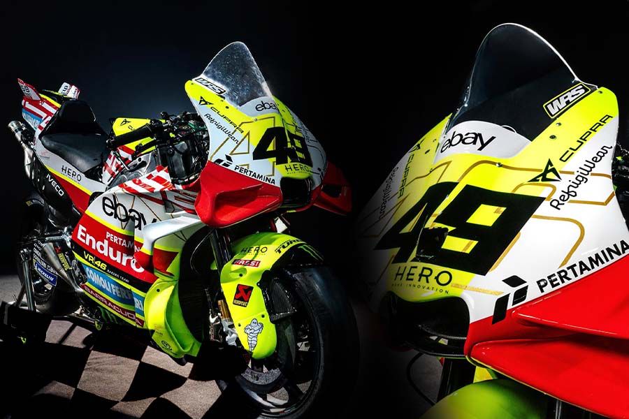 livery khusus vr46 racing team buat mandalika